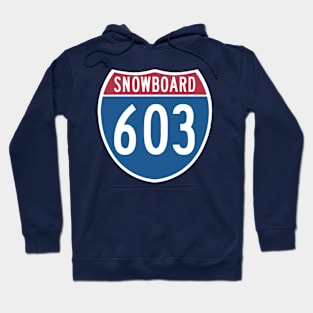 Snowboard 603 Hoodie